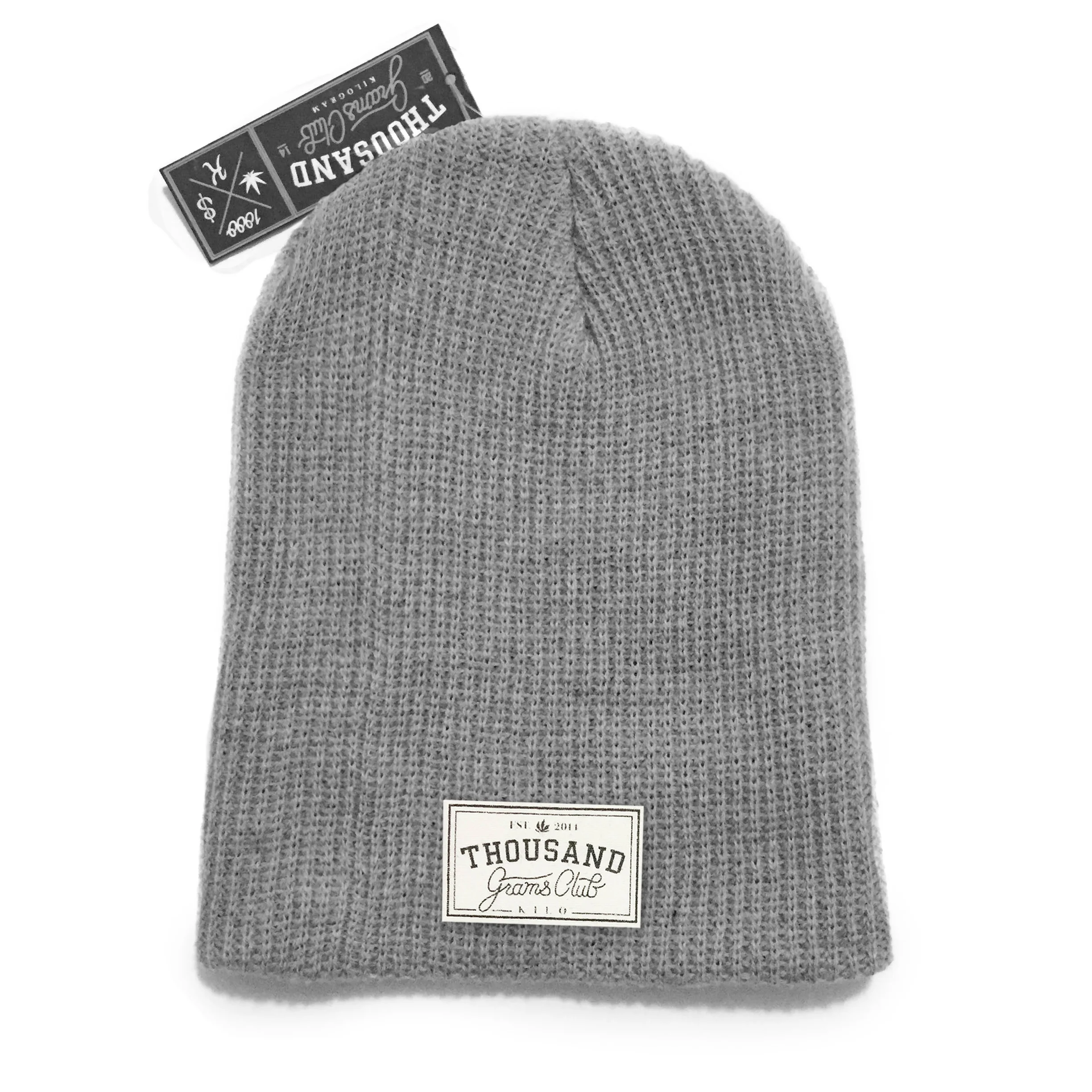Thousand Grams Club | J.O.G.G.I.N. Grey Beanie